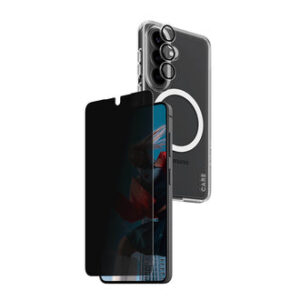 PanzerGlass CR67643 mobile phone case 16 cm (6.3") Cover Black, Transparent