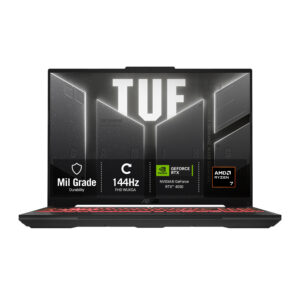 ASUS TUF Gaming A16 FA607NUQ-RL009W AMD Ryzen™ 7 170 Laptop 40.6 cm (16") WUXGA 16 GB DDR5-SDRAM 512 GB SSD NVIDIA GeForce RTX 4050 Wi-Fi 6 (802.11ax) Windows 11 Home Grey, Black