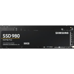 Samsung 980 500 GB M.2 PCI Express 3.0 NVMe V-NAND MLC