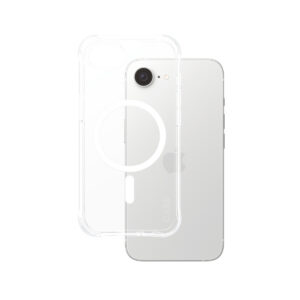 PanzerGlass CARE™ by ® Samba Case Transparent w. White Qi Compatible iPhone 17e | 16e