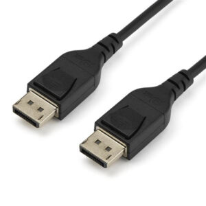 StarTech.com 3ft (1m) VESA Certified DisplayPort 1.4 Cable - 8K 60Hz HBR3 HDR - UHD DisplayPort to DisplayPort Monitor Cord - Ultra HD 4K 120Hz DP 1.4 Slim Video Cable M/M DP Connector