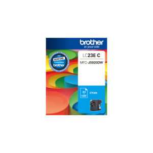 Brother LC23E Cyan Ink Cart ink cartridge 1 pc(s) Original High (XL) Yield