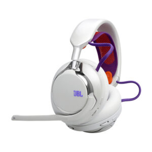 JBL Quantum 950 Headset Wireless Head-band Gaming USB Type-C Bluetooth Charging stand Orange, Silver, White