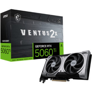 MSI GeForce RTX 5060 Ti 16G VENTUS 2X PLUS NVIDIA 16 GB GDDR7