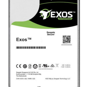 Seagate Exos X16 internal hard drive 16 TB 7200 RPM 256 MB 3.5" SAS