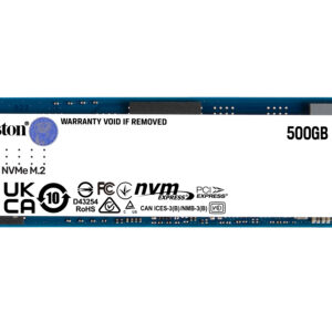 Kingston Technology 500G NV2 M.2 2280 PCIe 4.0 NVMe SSD