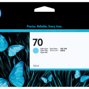 HP 70 130-ml Light Cyan Ink Cartridge