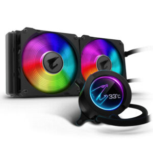 GIGABYTE Aorus Liquid Cooler 280 Processor All-in-one liquid cooler 14 cm Black 1 pc(s)
