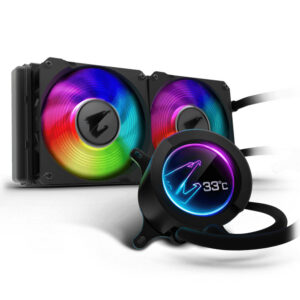 GIGABYTE Aorus Liquid Cooler 240 Processor All-in-one liquid cooler 12 cm Black 1 pc(s)