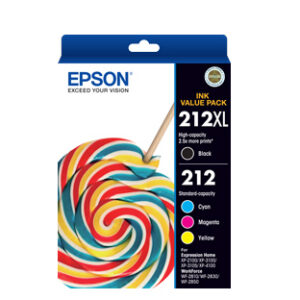 Epson 212XL ink cartridge 4 pc(s) Original High (XL) Yield Black, Cyan, Magenta, Yellow
