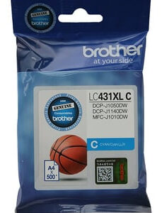 Brother LC431XLC ink cartridge 1 pc(s) Original High (XL) Yield Cyan