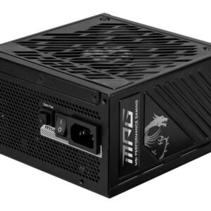 MSI MPG A1000GS PCIE5 power supply unit 1000 W 24-pin ATX ATX Black