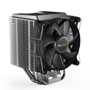 be quiet! Shadow Rock 3 CPU Cooler, Single 120mm PWM Fan, For Intel Socket:1700/1200 / 2066 / 1150 / 1151 / 1155 / 2011(-3) Square ILM, For AMD Socket: AM4 / AM3(+), 190W TDP, 163mm Height