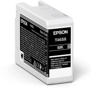 Epson Singlepack Matte Black T46S8 UltraChrome Pro 10 ink 25ml