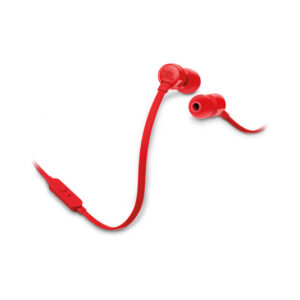 JBL T110 Headset Wired In-ear Calls/Music Red