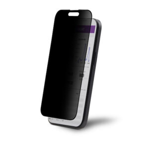 StarTech.com 4-Way Privacy Screen For iPhone 15 Pro Max, Portrait/Landscape Orientation, Touch-Enabled, +/- 30° View, Tempered Glass Protector, 4Way Filter, TAA