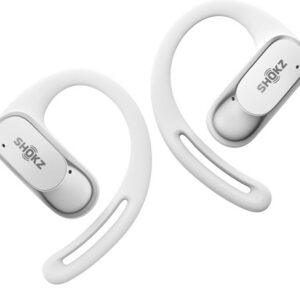 SHOKZ OpenFit Air Headset Wireless Ear-hook Calls/Music/Sport/Everyday Bluetooth White