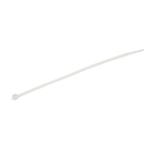 StarTech.com 1000-Pack 6"(15cm) Cable Ties - 1/8"(3.6mm) wide, 1-3/8"(39mm) Bundle Diameter, 40lb(18kg) Tensile Strength, Nylon Self Locking Zip Ties with Curved Tip, UL Listed, White - TAA