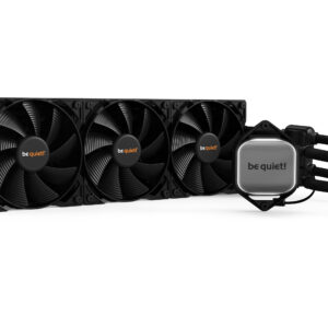 be quiet! Pure Loop 360mm All In One CPU Water Cooling, 3 X 120mm PWM Fan, For Intel Socket: 1200 / 2066 / 115X / 2011(-3) square ILM; For AMD Socket: AMD: AM4 / AM3(+)