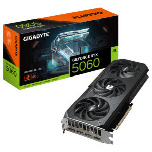 GIGABYTE GeForce RTX 5060 GAMING OC 8G Graphics Card - 8GB GDDR7, 128bit, PCI-E 5.0, 2595 MHz Core Clock, 3 x DisplayPort, 1 x HDMI, GV-N5060GAMING OC-8GD
