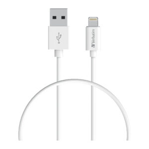 Verbatim 66580 lightning cable 0.5 m White