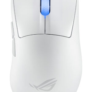 ASUS ROG Keris II Ace Wireless AimPoint White mouse Gaming Right-hand RF Wireless + Bluetooth + USB Type-A Optical 42000 DPI