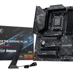 MSI X870E GAMING PLUS WIFI motherboard AMD X870E Socket AM5 ATX