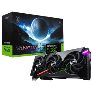 MSI GEFORCE RTX 5080 16G VANGUARD SOC graphics card NVIDIA 16 GB GDDR7