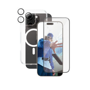 PanzerGlass ® | CARE by ® Flagship 3-in-1 Bundle iPhone 16 Pro Max Clear screen protector Apple 1 pc(s)