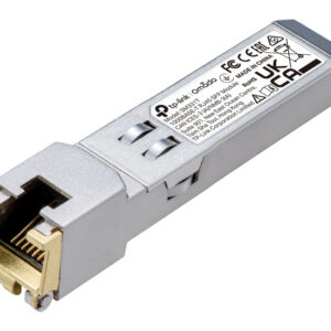 TP-Link Omada 1000BASE-T RJ45 SFP Module SPEC: 1000Mbps RJ45 Copper Transceiver, Plug and Play with SFP Slot, Up to 100 m Distance (Cat5e or above)