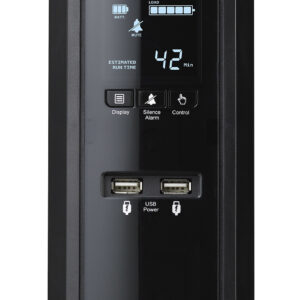 CyberPower CP1500EPFCLCD uninterruptible power supply (UPS) Line-Interactive 1.5 kVA 900 W 6 AC outlet(s)