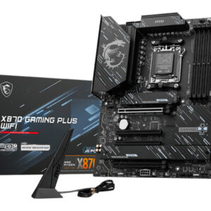 MSI X870 GAMING PLUS WIFI motherboard AMD X870 Socket AM5 ATX