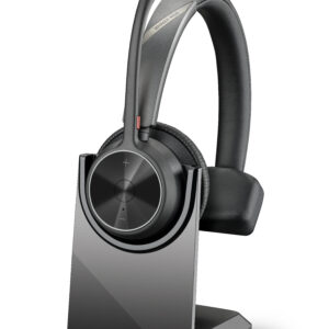 HP Poly Voyager 4310 UC Monaural Headset +BT700 USB-A Adapter +Charging Stand
