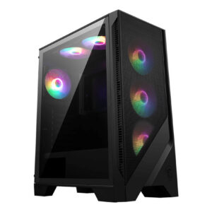 MSI MAG Forge 120A AIRFLOW Midi Tower Black, Transparent