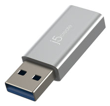 j5create JUCX45 USB cable 0 m USB C USB A 10 Gbit/s Silver