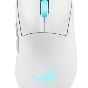 ASUS ROG Keris II Origin WHT mouse Gaming Right-hand RF Wireless + Bluetooth + USB Type-A Optical 42000 DPI