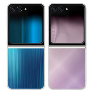 Samsung EF-ZF731CTEGWW mobile phone case 17 cm (6.7") Flip case Transparent