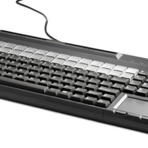 HP POS USB Keyboard with Magnetic Stripe Reader
