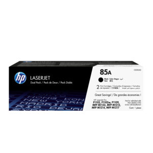 HP 85A 2-pack Black Original LaserJet Toner Cartridges