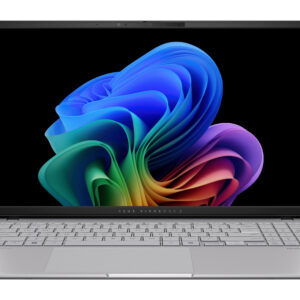ASUS Vivobook S15 OLED S5507QA-MA001W Snapdragon X1E-78-100 Laptop 39.6 cm (15.6") 3K 32 GB LPDDR5x-SDRAM 1 TB SSD Wi-Fi 7 (802.11be) Windows 11 Home Silver