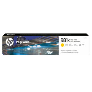 HP 981X High Yield Yellow Original PageWide Cartridge