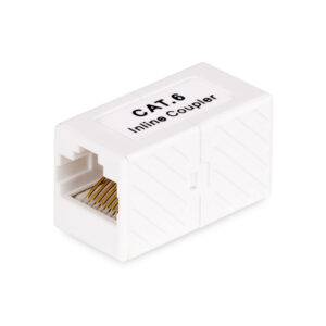 StarTech.com RJ45 Coupler 5-Pack, Inline Cat6 Coupler, Female to Female (F/F) T568B Connector, Unshielded Ethernet Cable Extension