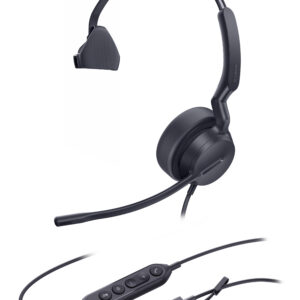 Yealink UH42 Mono USB-C/A Headset Wired Head-band Calls/Music USB Type-C / USB Type-A Black