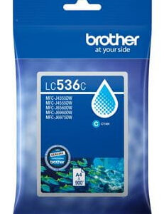 Brother LC536C ink cartridge 1 pc(s) Original Standard Yield Cyan