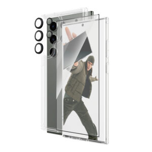 PanzerGlass ® 3-in-1 Bundle Samsung Galaxy S24 Ultra | Ultra-Wide Fit w. EasyAligner Clear screen protector 1 pc(s)