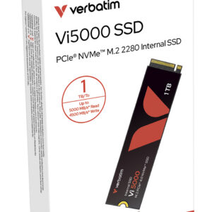 Verbatim Vi5000 PCIe NVMe M.2 SSD 1TB