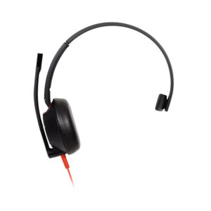 HP Poly Blackwire 5210 Monaural USB-C Headset +3.5mm Plug +USB-C/A Adapter