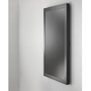 Chief ImpactTM On-Wall Kiosk with Protective Glass - Portrait 75 Inch Black
