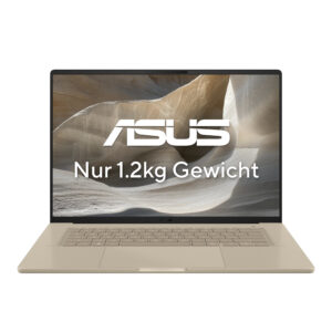 ASUS Zenbook A16 UX3607OA-SQ013W Snapdragon X2E-94-100 Laptop 40.6 cm (16") 3K 48 GB LPDDR5x-SDRAM 1 TB SSD Wi-Fi 7 (802.11be) Windows 11 Home Beige