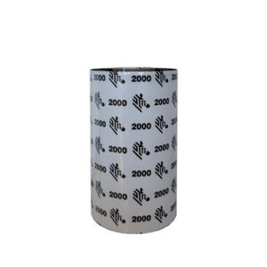 Zebra 2000 Wax thermal ribbon 74 m Black